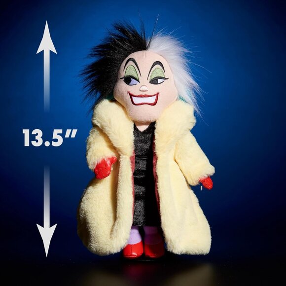 DISNEY VILLIAN COLLECTION DOLLS, 3 PIECE SET, NIB, CRUELLA, QUEEN, MALEFIENT - Picture 9 of 10